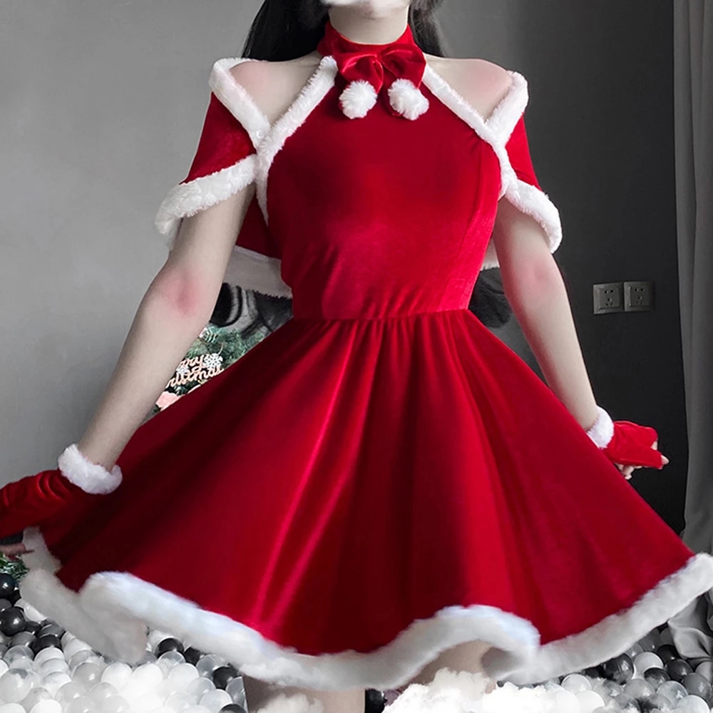 Elf Costume Christmas - 2025 Sexy Christmas Costume Women Dress