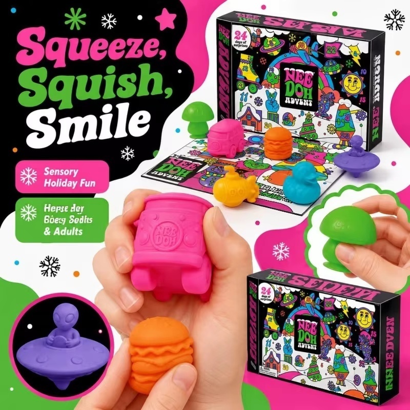 2026 New NeeDoh Christmas Adve - Advent Calendar Gift review and price