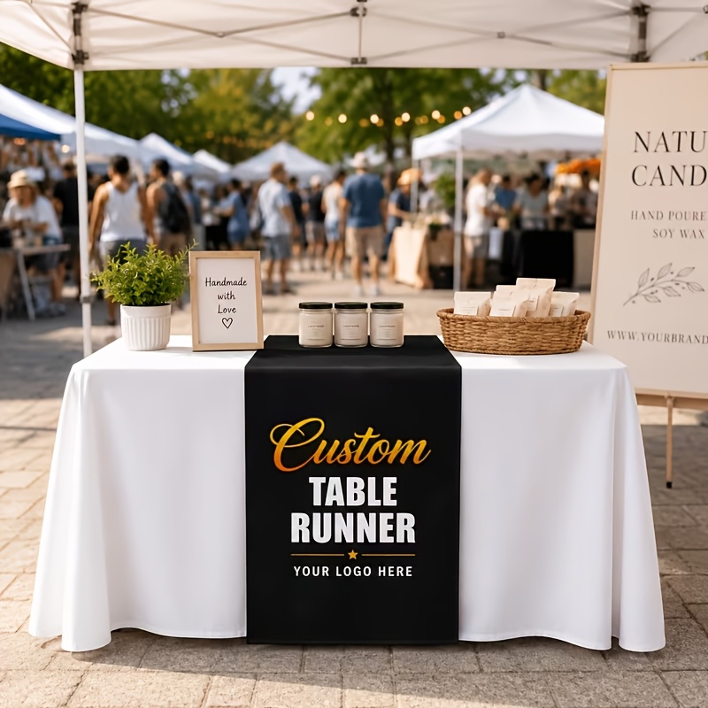 Custom Table Runner with Your  - Christmas Table Runner review and price