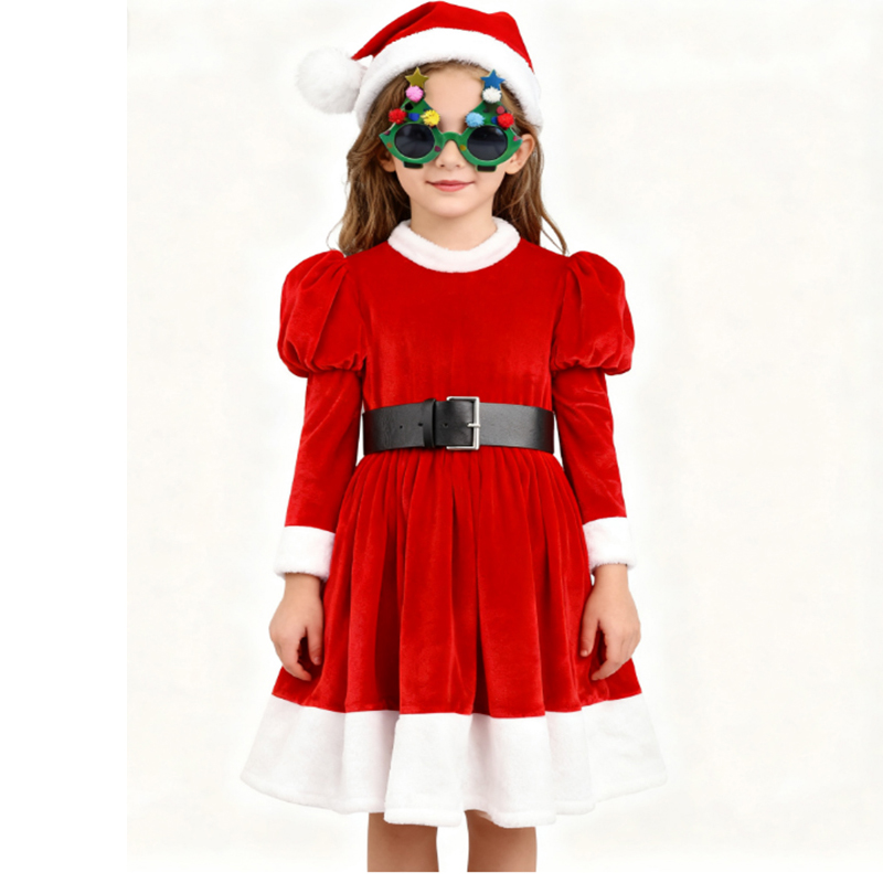 4PCS Santa Claus Cosplay Costu - Elf Costume Christmas review and price