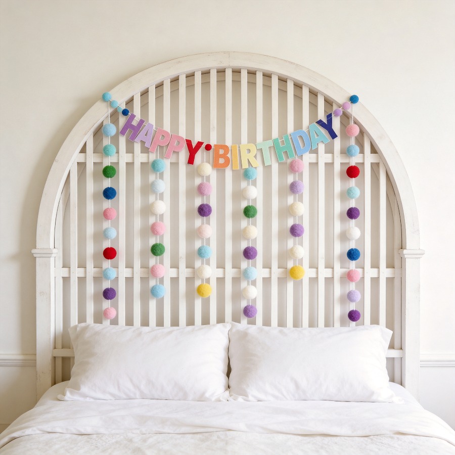 2Pcs 2.5-Meter Colorful Happy  - Ornament Ball Set review and price