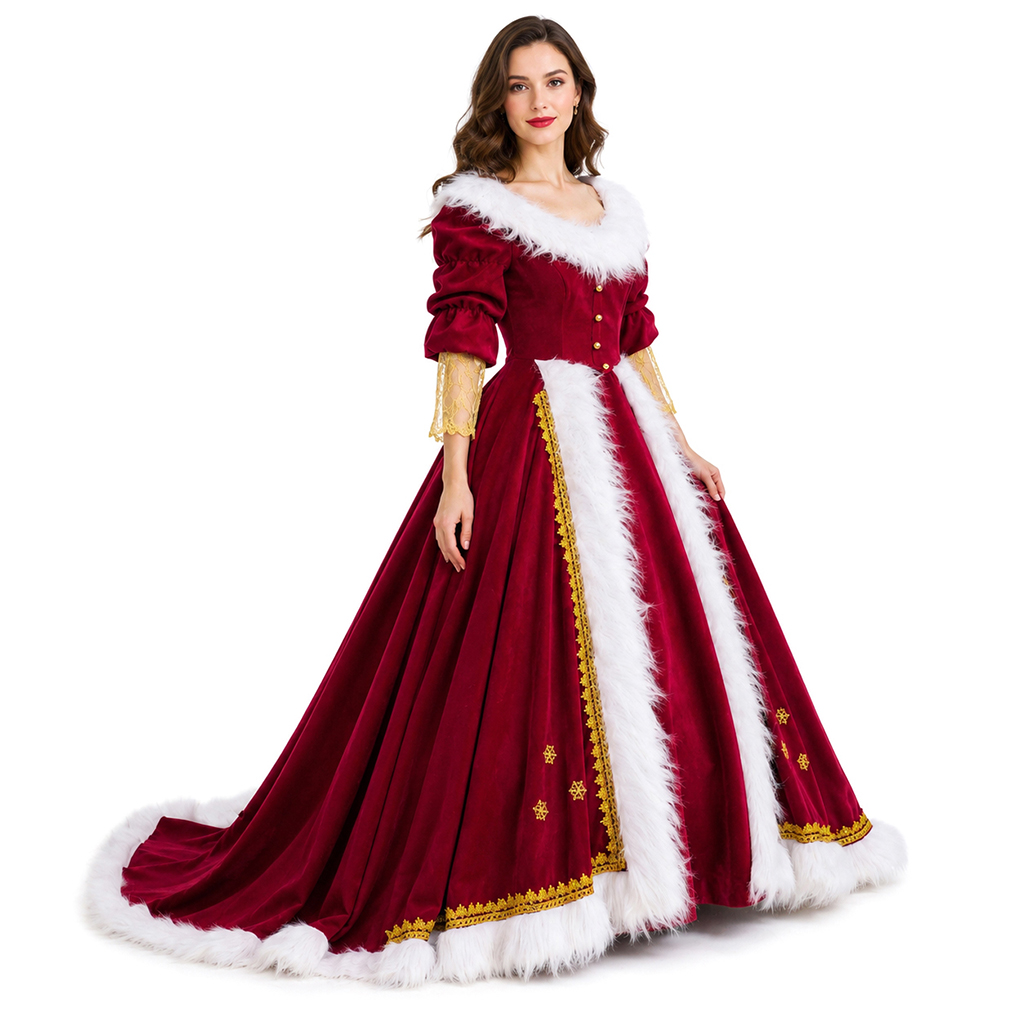 Deluxe Mrs Claus Costumes Adul - Ornament Ball Set review and price