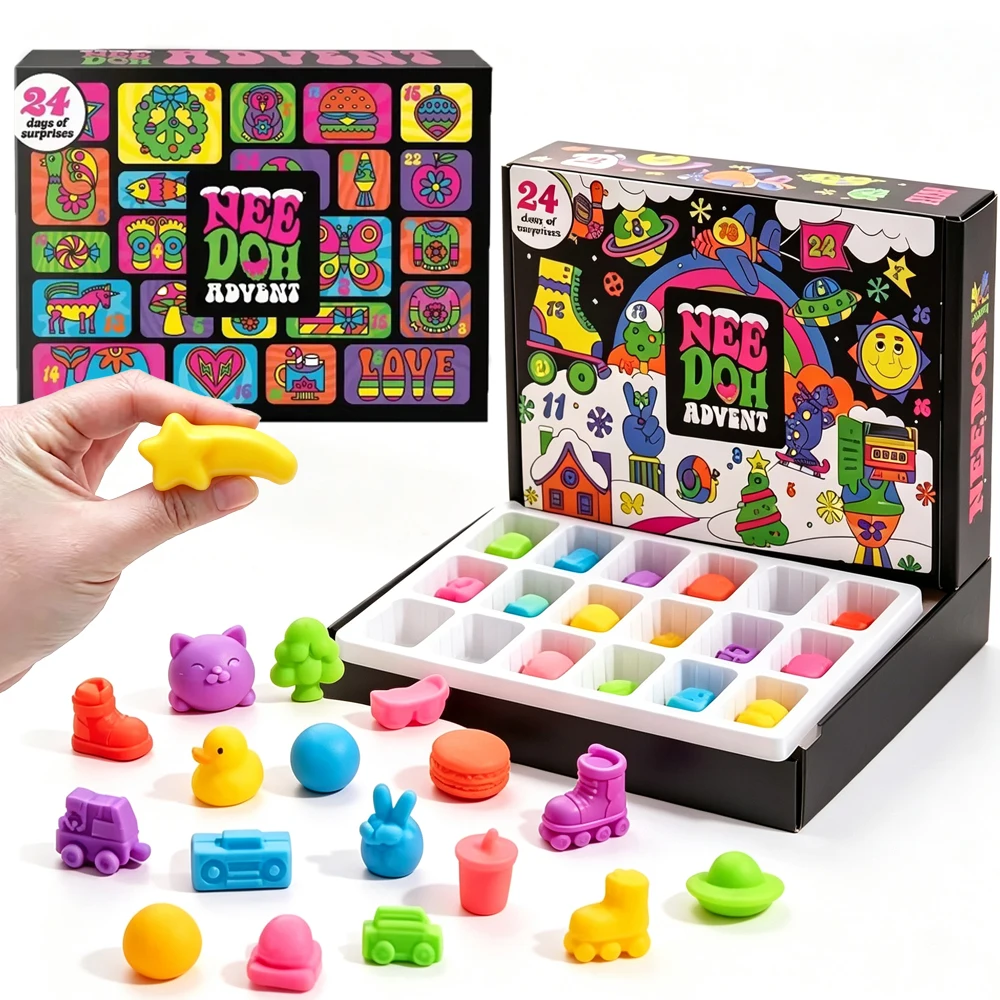 2026 Nee Doh Christmas 13/24Da - Advent Calendar Gift review and price