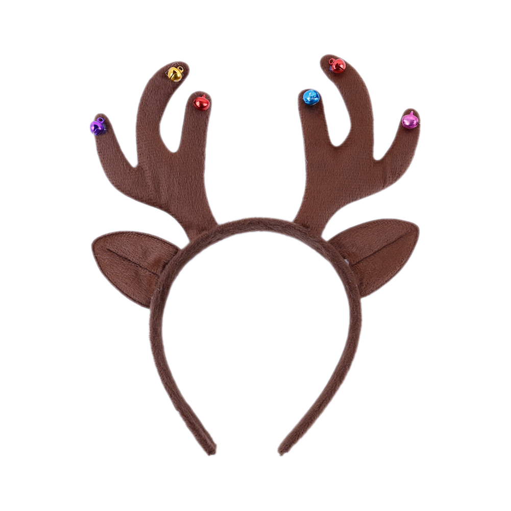 Christmas Elk Glitter Deer Ant - Reindeer Antlers Headband review and price