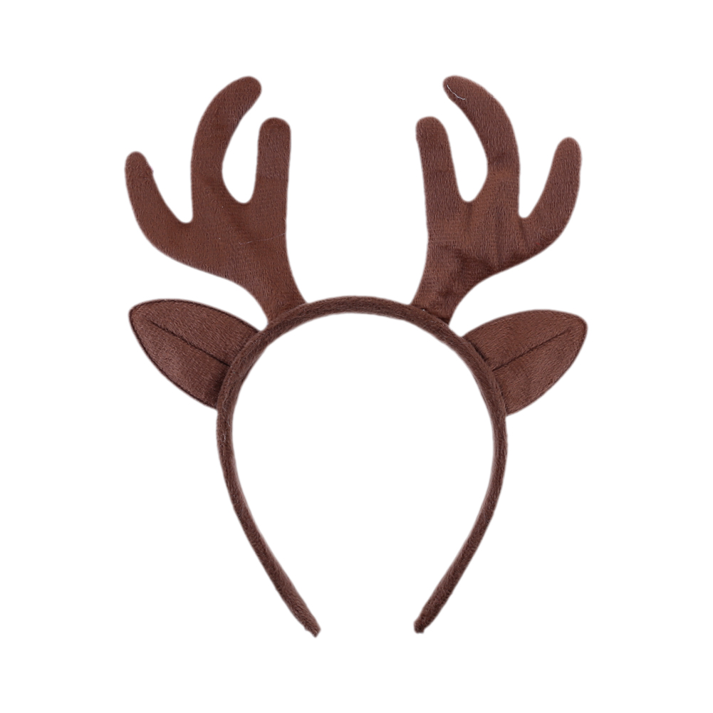 Christmas Elk Glitter Deer Ant - Reindeer Antlers Headband review and price