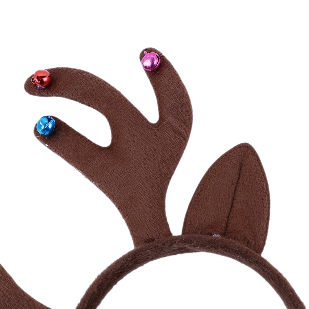 Christmas Elk Glitter Deer Ant - Reindeer Antlers Headband review and price