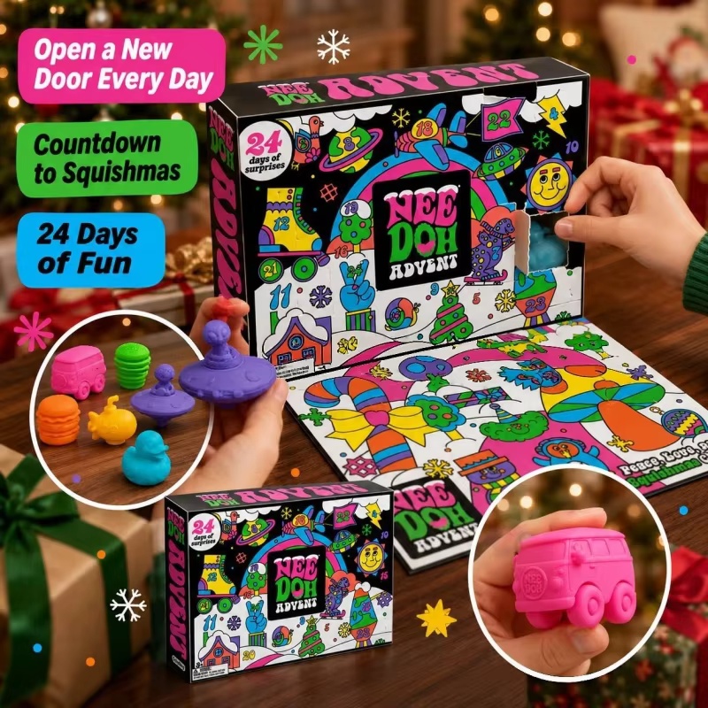 2026 NeeDoh Advent Calendar 3D - Advent Calendar Gift review and price