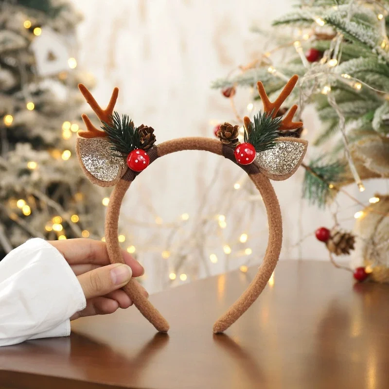1Pc Christmas Headbands Christ - Reindeer Antlers Headband review and price
