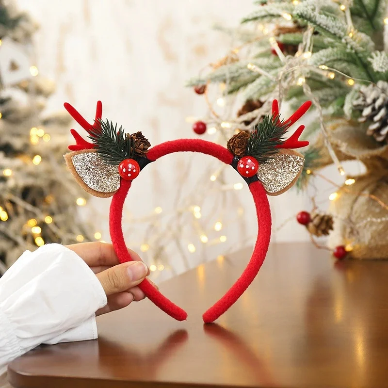 1Pc Christmas Headbands Christ - Reindeer Antlers Headband review and price