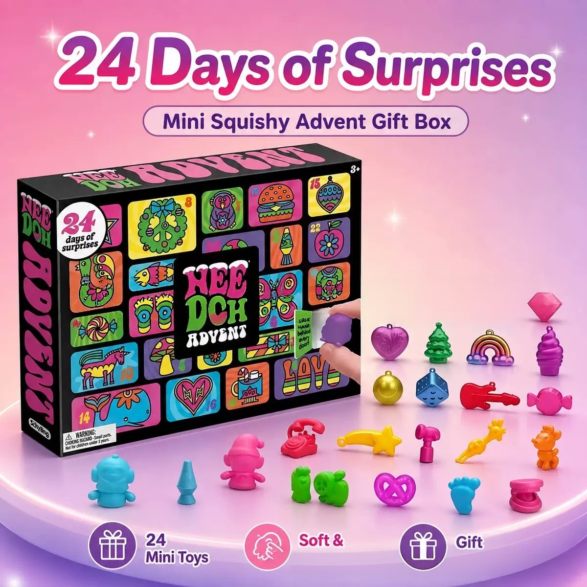 Needoh 2026 Christmas Advent C - Advent Calendar Gift review and price