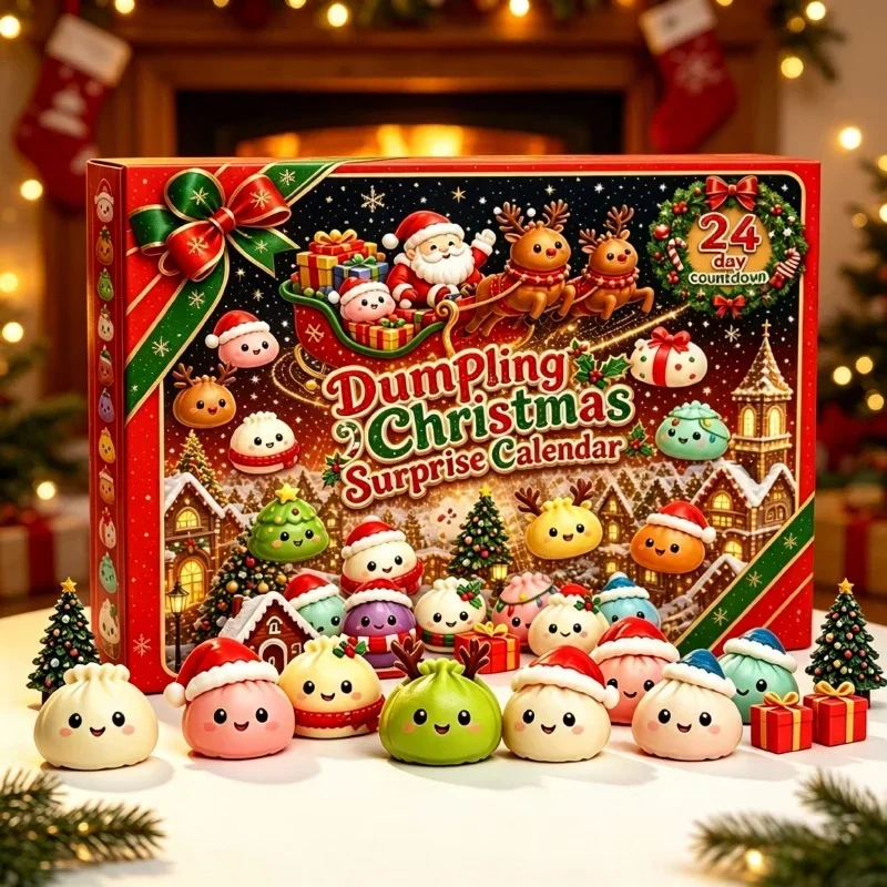 2026 New Christmas Dumpling Sq - Advent Calendar Gift review and price