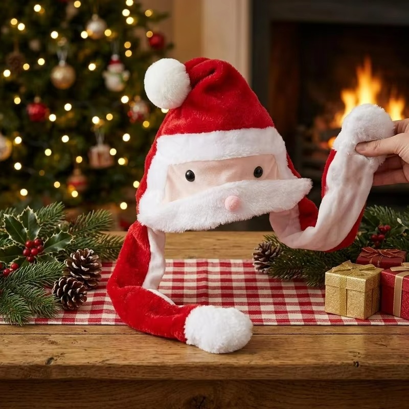 Funny Christmas Santa Hat with - Santa Hat Plush review and price