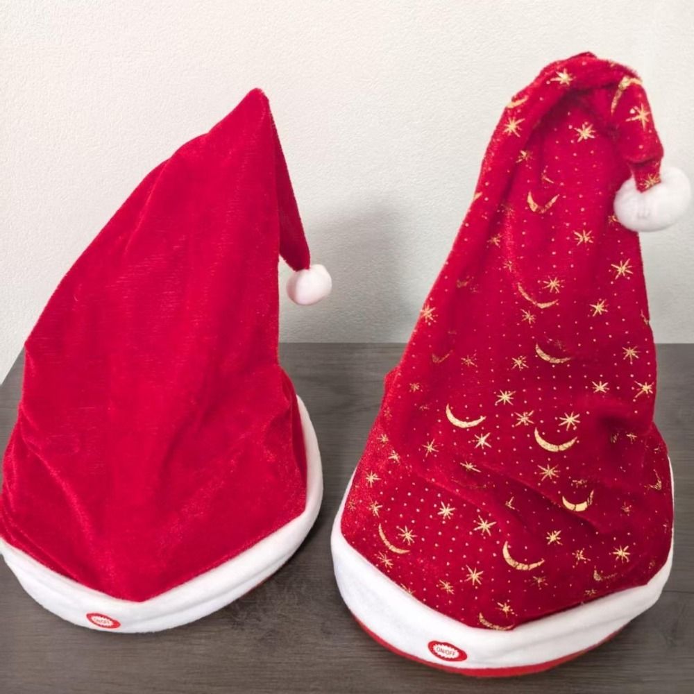 Electric Swing Dancing Christm - Santa Hat Plush review and price