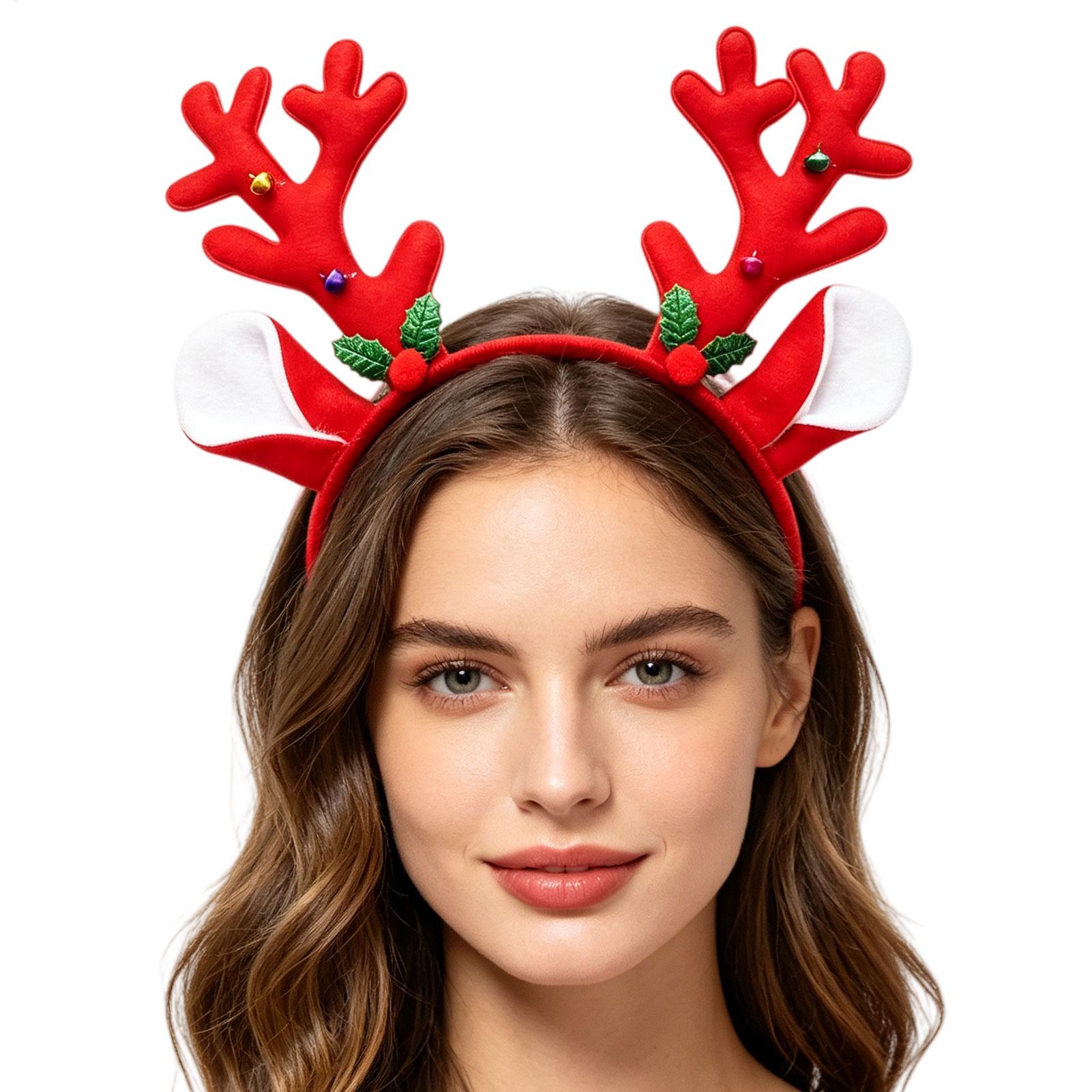 Christmas Reindeer Antlers Hea - Reindeer Antlers Headband review and price