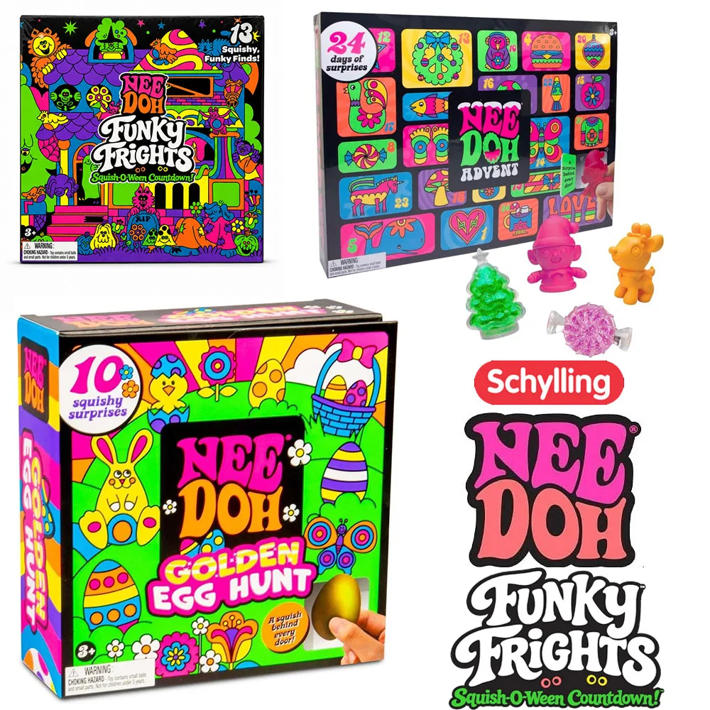 Needoh New Funky Frights Hallo - Advent Calendar Gift review and price
