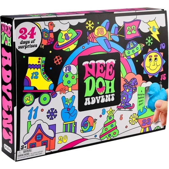 Needoh New Funky Frights Hallo - Advent Calendar Gift review and price