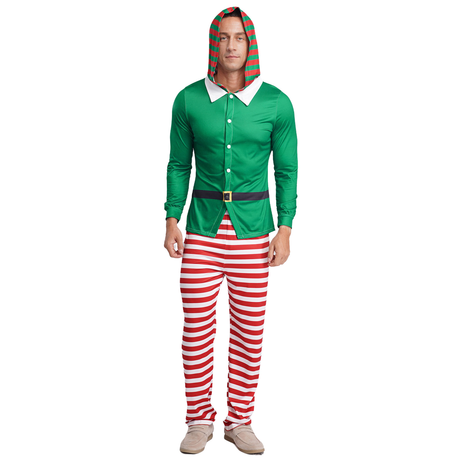 Men Christmas Elf Cosplay Cost - Elf Costume Christmas review and price