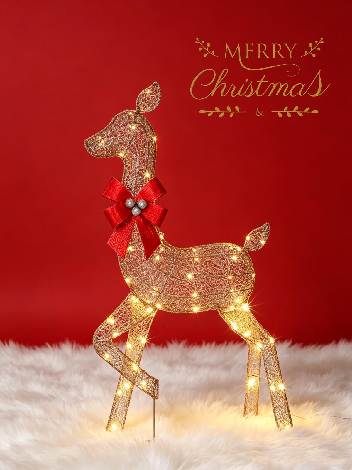 3 Pieces Lighted Christmas Dee - Christmas Lights Outdoor review and price